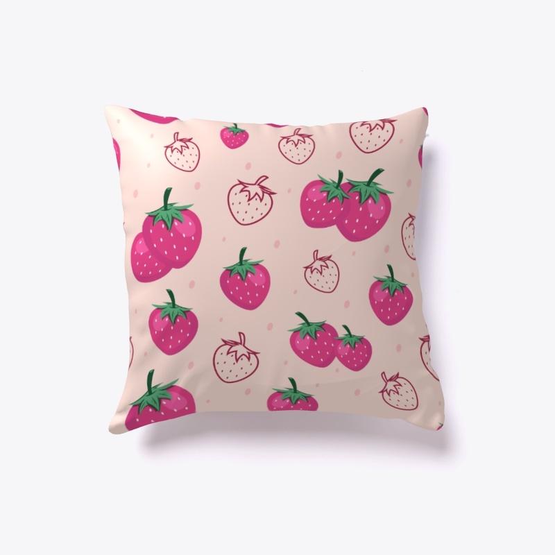 Strawberry Phone Case, Bottle, Pillows